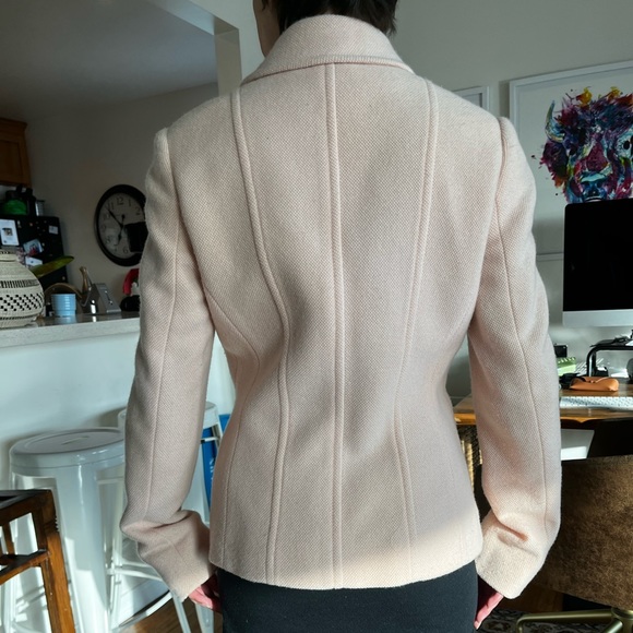 Wool & silk, lined, vintage coat by Carlisle - Picture 9 of 10